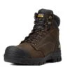 Women's Ariat 6" Treadfast Steel Toe Waterproof Boots -Carhartt Shop 0 650 ariat 6 treadfast steel toe waterproof boots dark brown