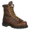 Men's Georgia 8" Low-Heel Logger Steel Toe Waterproof Boots -Carhartt Shop 0 650 georgia 8 low heel logger steel toe waterproof tumbled chocolate