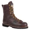 Men's Georgia Low-Heel Logger Waterproof Boots -Carhartt Shop 0 650 georgia low heel logger waterproof chocolate