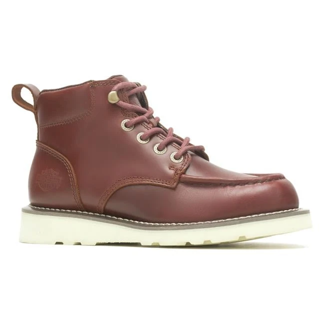 Women's Harley Davidson Footwear 4.5" Denway Smooth Side-Zip 3 Women's Harley Davidson Footwear 4.5" Denway Smooth Side-Zip