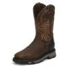 Men's Justin Original Work Boots 11" Driscoll Square Toe Met Guard ST WP 1 Men's Justin Original Work Boots 11" Driscoll Square Toe Met Guard ST WP -Carhartt Shop 0 650 justin original work boots 11 driscoll square toe met guard st wp tumbled mahogany