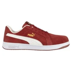 Men's Puma Safety Iconic Low Composite Toe EH Safe -Carhartt Shop 0 650 puma safety iconic low composite toe eh safe red white
