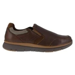 Men's Rockport Primetime Casuals Work Slip-On Steel Toe -Carhartt Shop 0 650 rockport primetime casuals work slip on steel toe brown