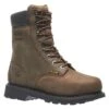 Men's Wolverine 8" McKay Steel Toe Waterproof Boots -Carhartt Shop 0 650 wolverine 8 mckay steel toe waterproof brown