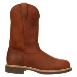 Men's Georgia 11" Mini-Lug Pull-On Boots -Carhartt Shop 1 650 georgia 11 mini lug pull on prarie chestnut