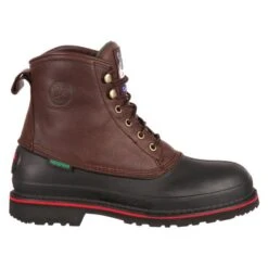 Men's Georgia 6" Mud Dog Steel Toe Waterproof Boots -Carhartt Shop 1 650 georgia 6 mud dog steel toe waterproof topsoil brown