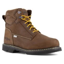 Men's Iron Age 6" Groundbreaker Work Boot With CushGuard Internal Met Guard Boots -Carhartt Shop 1 650 iron age 6 groundbreaker work boot with cushguard internal met guard boots brown