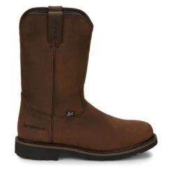 Men's Justin Original Work Boots 10" Drywall Round Toe Waterproof -Carhartt Shop 1 650 justin original work boots 10 drywall round toe waterproof wyoming peanut