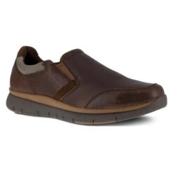 Men's Rockport Primetime Casuals Work Slip-On Steel Toe -Carhartt Shop 1 650 rockport primetime casuals work slip on steel toe brown