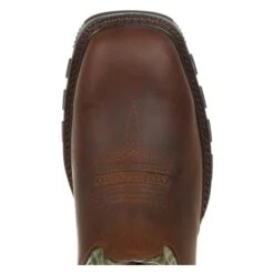 Men's Durango Maverick XP Waterproof Western Work Boots -Carhartt Shop 2 650 durango maverick xp waterproof western work boots oiled brown forest green