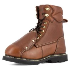 Men's Iron Age 8" Groundbreaker External Met Guard Steel Toe Boots -Carhartt Shop 2 650 iron age 8 groundbreaker external met guard steel toe boots brown