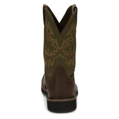 Men's Justin Original Work Boots 11" Keavan Met Guard Steel Toe Waterproof -Carhartt Shop 2 650 justin original work boots 11 keavan met guard steel toe waterproof dark brown mossy green