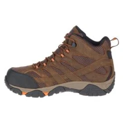 Men's Merrell Work Moab Vertex Mid Composite Toe Waterproof Boots -Carhartt Shop 2 650 merrell work moab vertex mid composite toe waterproof clay