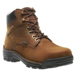 Men's Wolverine 6" Durbin Steel Toe Waterproof Boots -Carhartt Shop 2 650 wolverine 6 durbin steel toe waterproof brown