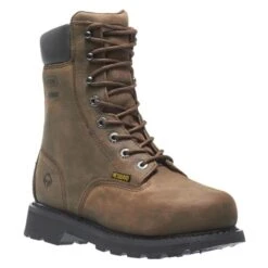 Men's Wolverine 8" McKay Steel Toe Waterproof Boots -Carhartt Shop 2 650 wolverine 8 mckay steel toe waterproof brown