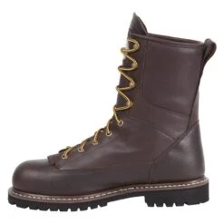 Men's Georgia 8" Low-Heel Logger Steel Toe EH Waterproof Boots -Carhartt Shop 3 650 georgia 8 low heel logger steel toe eh waterproof chocolate