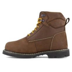 Men's Iron Age 6" Groundbreaker Work Boot With CushGuard Internal Met Guard Boots -Carhartt Shop 3 650 iron age 6 groundbreaker work boot with cushguard internal met guard boots brown