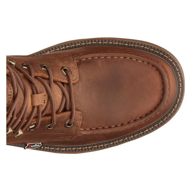 Men's Justin Original Work Boots 6" Wedge Nano Composite Toe Waterproof 6 Men's Justin Original Work Boots 6" Wedge Nano Composite Toe Waterproof - Image 4