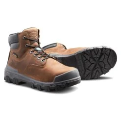 Men's Terra 6" Sentry Internal Met Guard Composite Toe Waterproof Boots -Carhartt Shop 3 650 terra 6 sentry internal met guard composite toe waterproof boots brown