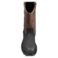 Men's Carhartt 11" Mud Wellington 400G Steel Toe Waterproof Boots -Carhartt Shop 4 1001 carhartt 11 mud wellington 400g steel toe waterproof brown black