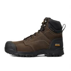 Women's Ariat 6" Treadfast Steel Toe Waterproof Boots -Carhartt Shop 4 650 ariat 6 treadfast steel toe waterproof boots dark brown