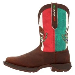 Men's Durango Rebel Mexico Flag Western Boots -Carhartt Shop 4 650 durango rebel mexico flag western boots s y brown mexico flag