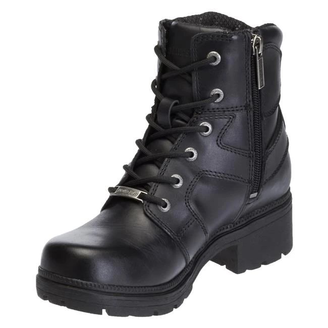 Women's Harley Davidson Footwear Jocelyn Side-Zip Boots 7 Women's Harley Davidson Footwear Jocelyn Side-Zip Boots - Image 5