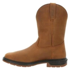 Men's Rocky Worksmart Western Met Guard Composite Toe Waterproof Boots -Carhartt Shop 4 650 rocky worksmart western met guard composite toe waterproof boots brown