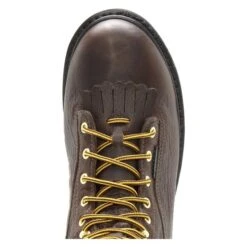 Men's Georgia 8" Low-Heel Logger Steel Toe Waterproof Boots -Carhartt Shop 5 650 georgia 8 low heel logger steel toe waterproof tumbled chocolate