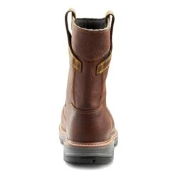 Men's Terra Patton Wellington IMG Aluminum Toe Waterproof Boots -Carhartt Shop 5 650 terra patton wellington img aluminum toe waterproof boots brown