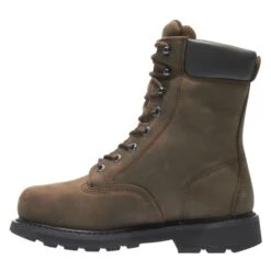 Men's Wolverine 8" McKay Steel Toe Waterproof Boots -Carhartt Shop 5 650 wolverine 8 mckay steel toe waterproof brown