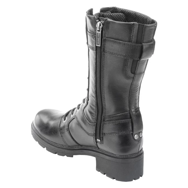 Women's Harley Davidson Footwear Eda Side-Zip Boots 9 Women's Harley Davidson Footwear Eda Side-Zip Boots - Image 7