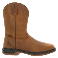 Men's Rocky Worksmart Western Met Guard Composite Toe Waterproof Boots -Carhartt Shop 6 650 rocky worksmart western met guard composite toe waterproof boots brown