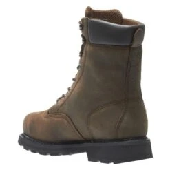 Men's Wolverine 8" McKay Steel Toe Waterproof Boots -Carhartt Shop 6 650 wolverine 8 mckay steel toe waterproof brown