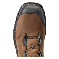 Men's Ariat 8" Workhog XT BOA Composite Toe Waterproof Boots -Carhartt Shop 7 650 ariat 8 workhog xt boa composite toe waterproof boots chocolate brown