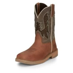 Men's Justin Original Work Boots 11" Square Toe -Carhartt Shop 7 650 justin original work boots 11 square toe bolt redwood