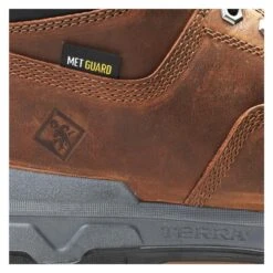 Men's Terra 6" Sentry Internal Met Guard Composite Toe Waterproof Boots -Carhartt Shop 7 650 terra 6 sentry internal met guard composite toe waterproof boots brown