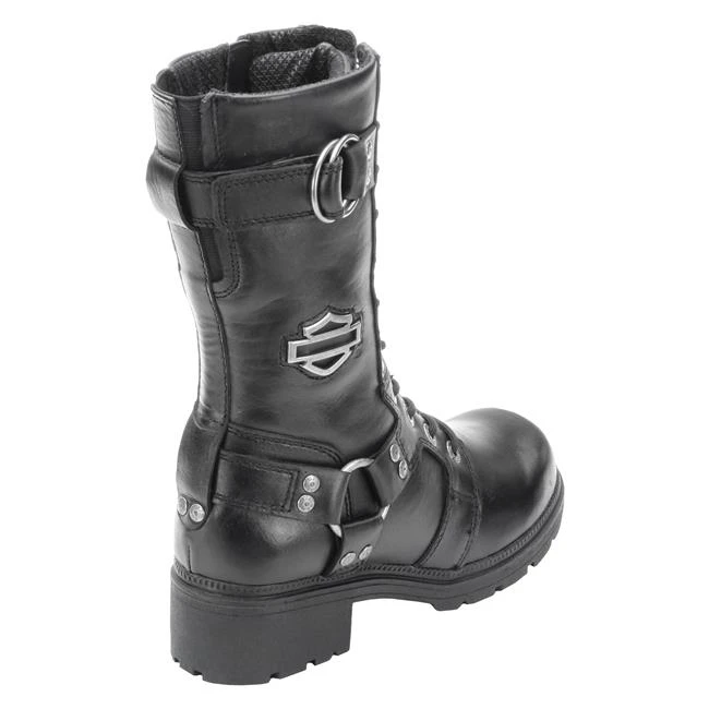 Women's Harley Davidson Footwear Eda Side-Zip Boots 11 Women's Harley Davidson Footwear Eda Side-Zip Boots - Image 9