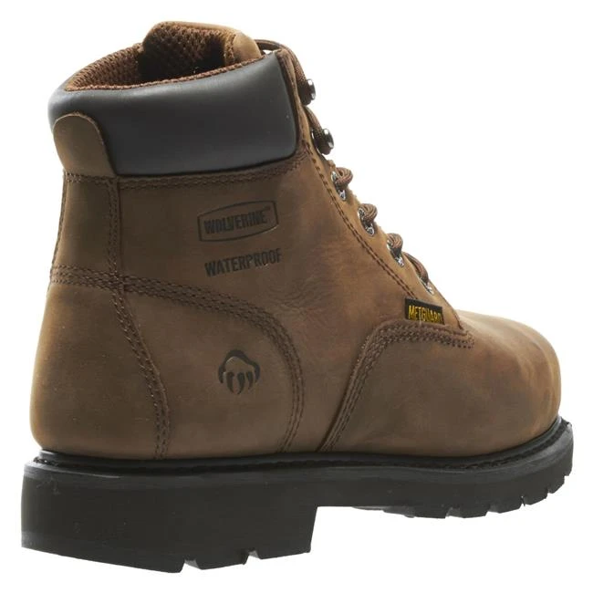 Men's Wolverine 6" McKay Steel Toe Waterproof Boots 11 Men's Wolverine 6" McKay Steel Toe Waterproof Boots - Image 9