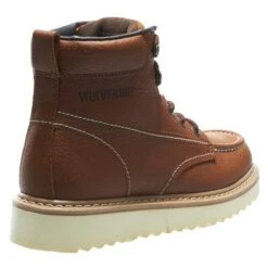 Men's Wolverine 6" Moc-Toe Wedge Heel Boots 21 Men's Wolverine 6" Moc-Toe Wedge Heel Boots -Carhartt Shop 8 650 wolverine 6 moc toe wedge heel brown