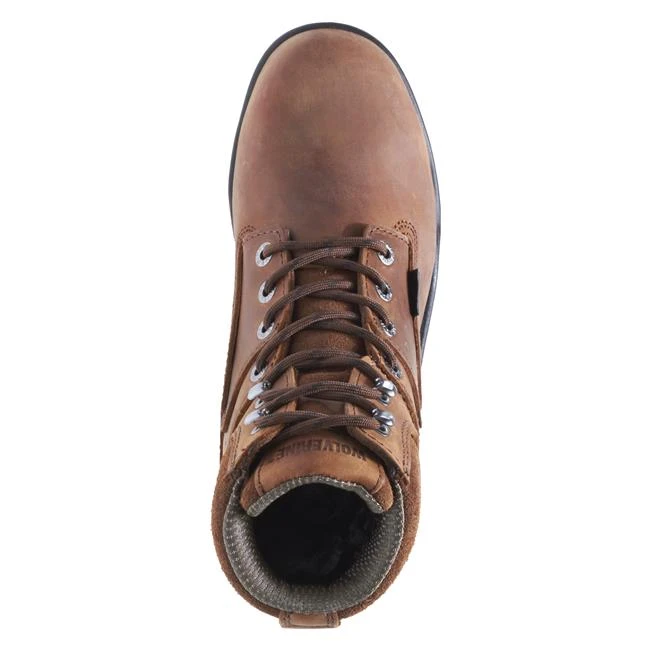 Men's Wolverine 6" Leather Durashocks Work Boots 12 Men's Wolverine 6" Leather Durashocks Work Boots - Image 10